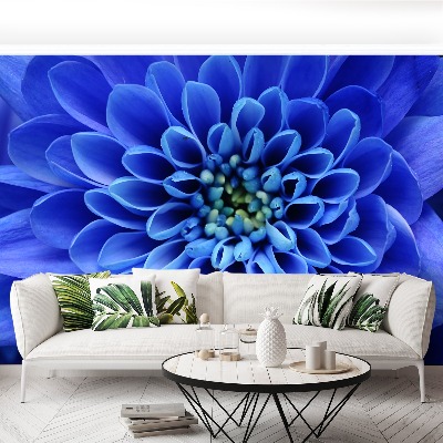 Bildtapete Blaue blume