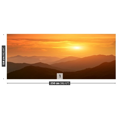 Fototapete Sonnenaufgang