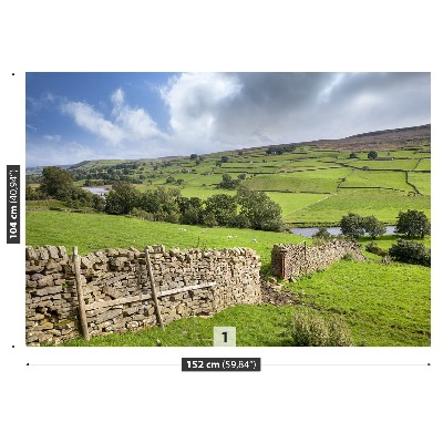 Fototapete Yorkshire-tal