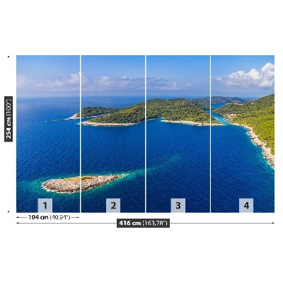 Fototapete Island kroatien