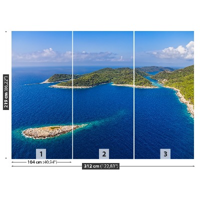 Fototapete Island kroatien