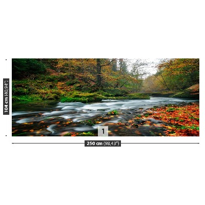 Fototapete Herbst-stream