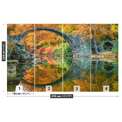 Fototapete Bogenbrücke