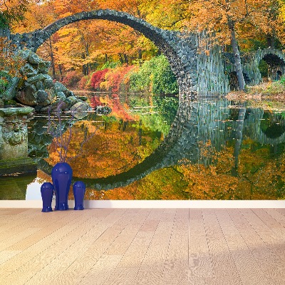 Fototapete Bogenbrücke