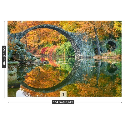 Fototapete Bogenbrücke