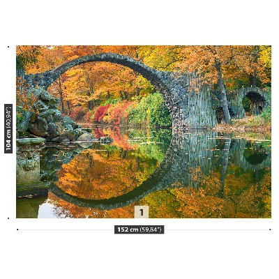 Fototapete Bogenbrücke