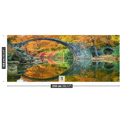 Fototapete Bogenbrücke