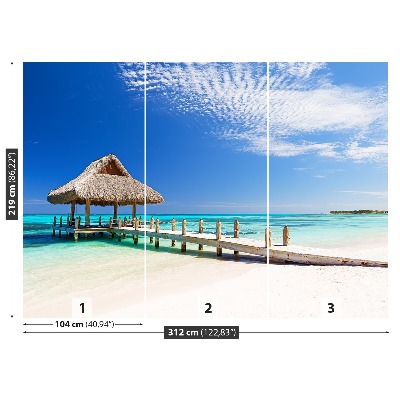 Fototapete Weißer strand