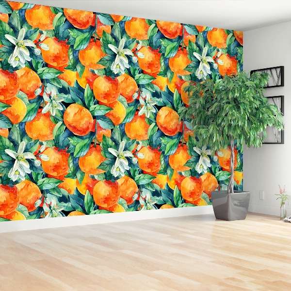 Motivtapete Orange frucht