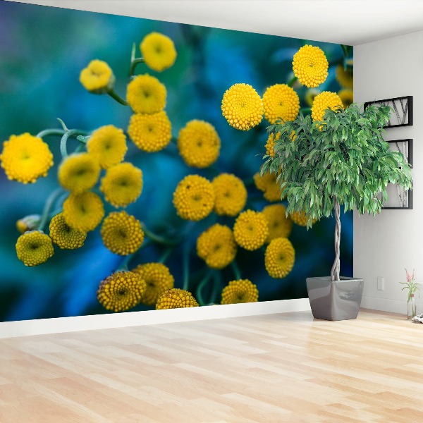 Bildtapete Gelbe blumen