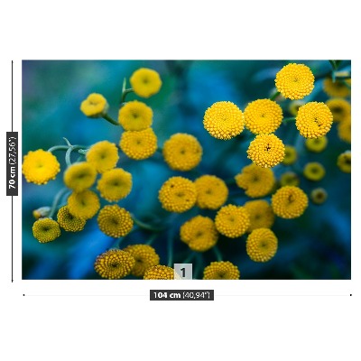 Bildtapete Gelbe blumen