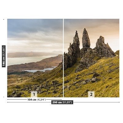 Wandtapete Der alte mann von storr