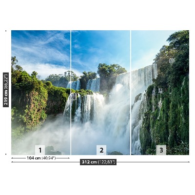 Wandtapete Iguazú-wasserfälle