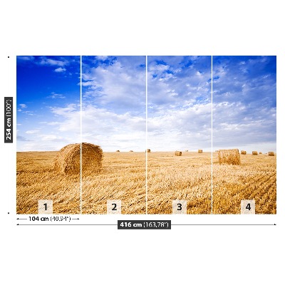 Wandtapete Gold-bereich