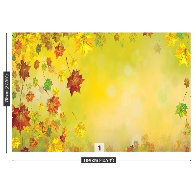 Motivtapete Herbstblätter