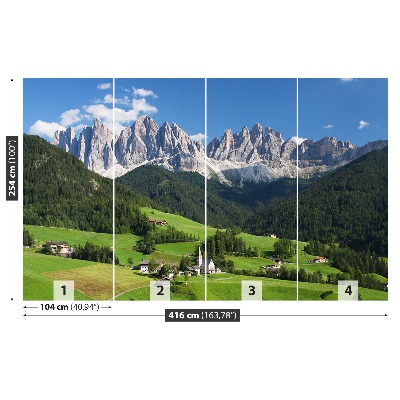 Bildtapete Italienisch dolomiten