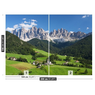 Bildtapete Italienisch dolomiten