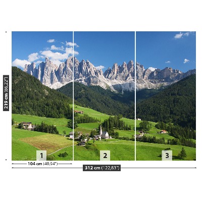 Bildtapete Italienisch dolomiten