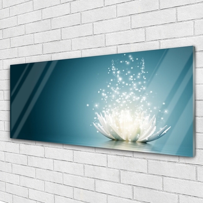 Acrylglasbilder Lotosblüte Blume Pflanzen