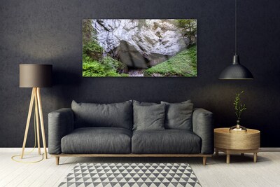 Acrylglasbilder Berghöhle Natur