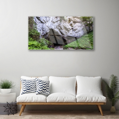 Acrylglasbilder Berghöhle Natur