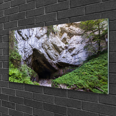 Acrylglasbilder Berghöhle Natur