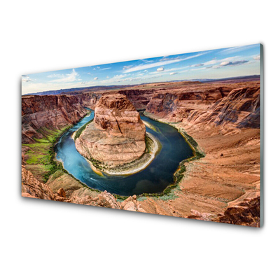 Acrylglasbilder Grand Canyon Fluss Landschaft