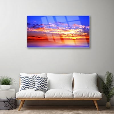 Acrylglasbilder Himmel Wolken Meer Landschaft