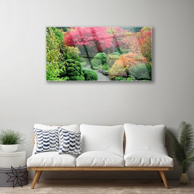 Acrylglasbilder Garten Blütenbaum Natur
