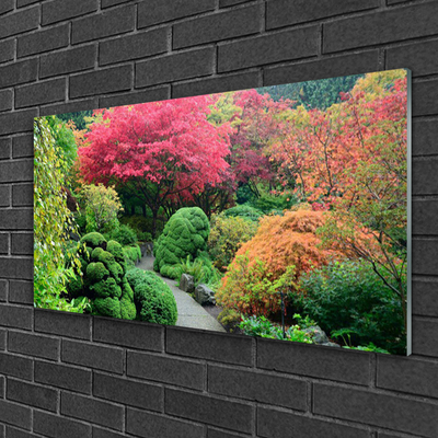 Acrylglasbilder Garten Blütenbaum Natur