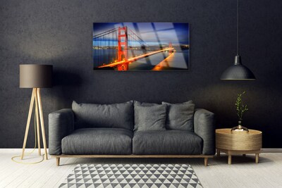 Acrylglasbilder Brücke Architektur