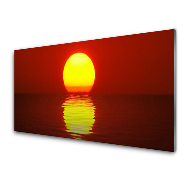 Acrylglasbilder Sonnenuntergang Meer Landschaft