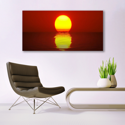 Acrylglasbilder Sonnenuntergang Meer Landschaft