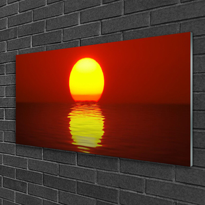 Acrylglasbilder Sonnenuntergang Meer Landschaft