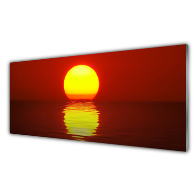 Acrylglasbilder Sonnenuntergang Meer Landschaft