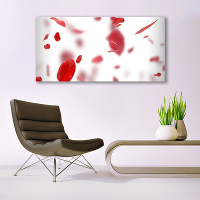 Acrylglasbilder Rosenblätter Pflanzen