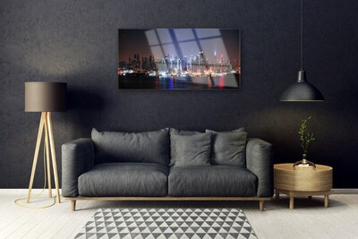 Acrylglasbilder Stadt Wasser Gebäude