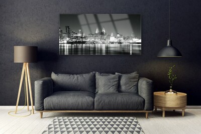 Acrylglasbilder Stadt Wasser Gebäude