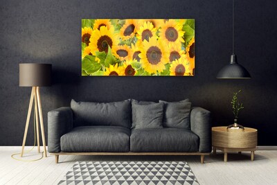 Acrylglasbilder Sonnenblumen Pflanzen