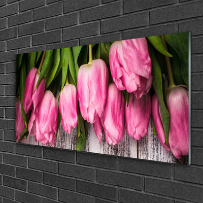 Acrylglasbilder Tulpen Pflanzen