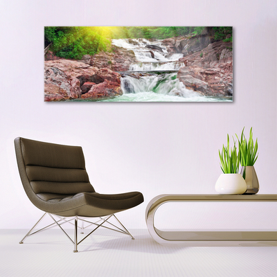 Acrylglasbilder Wasserfall Natur