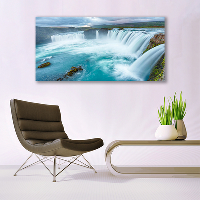 Acrylglasbilder Wasserfall Natur