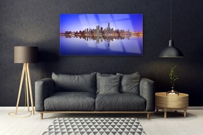 Acrylglasbilder Stadt Wasser Gebäude