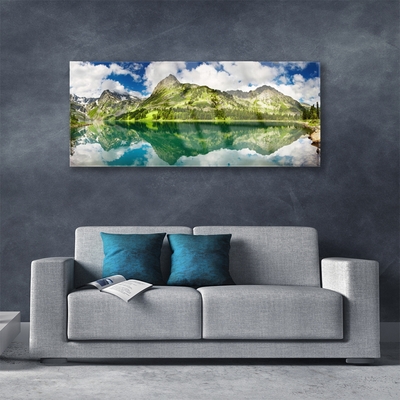 Acrylglasbilder Gebirge See Landschaft