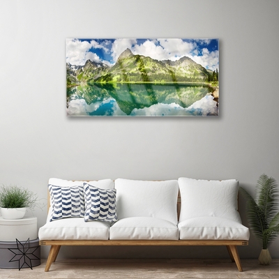 Acrylglasbilder Gebirge See Landschaft