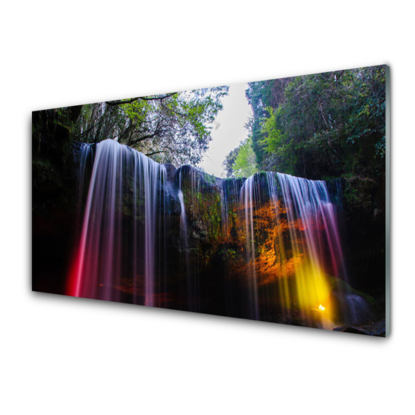 Acrylglasbilder Wasserfall Natur