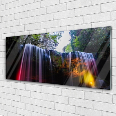 Acrylglasbilder Wasserfall Natur