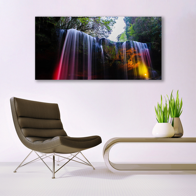 Acrylglasbilder Wasserfall Natur