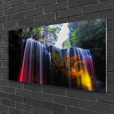 Acrylglasbilder Wasserfall Natur