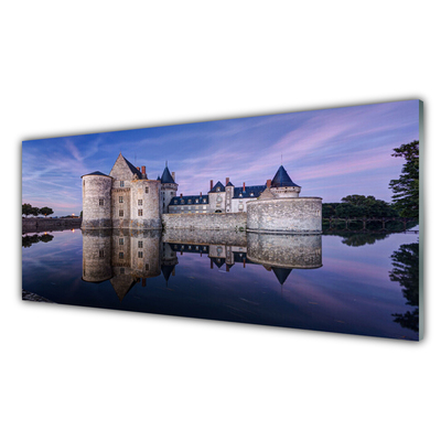 Acrylglasbilder Schloss Wasser Architektur